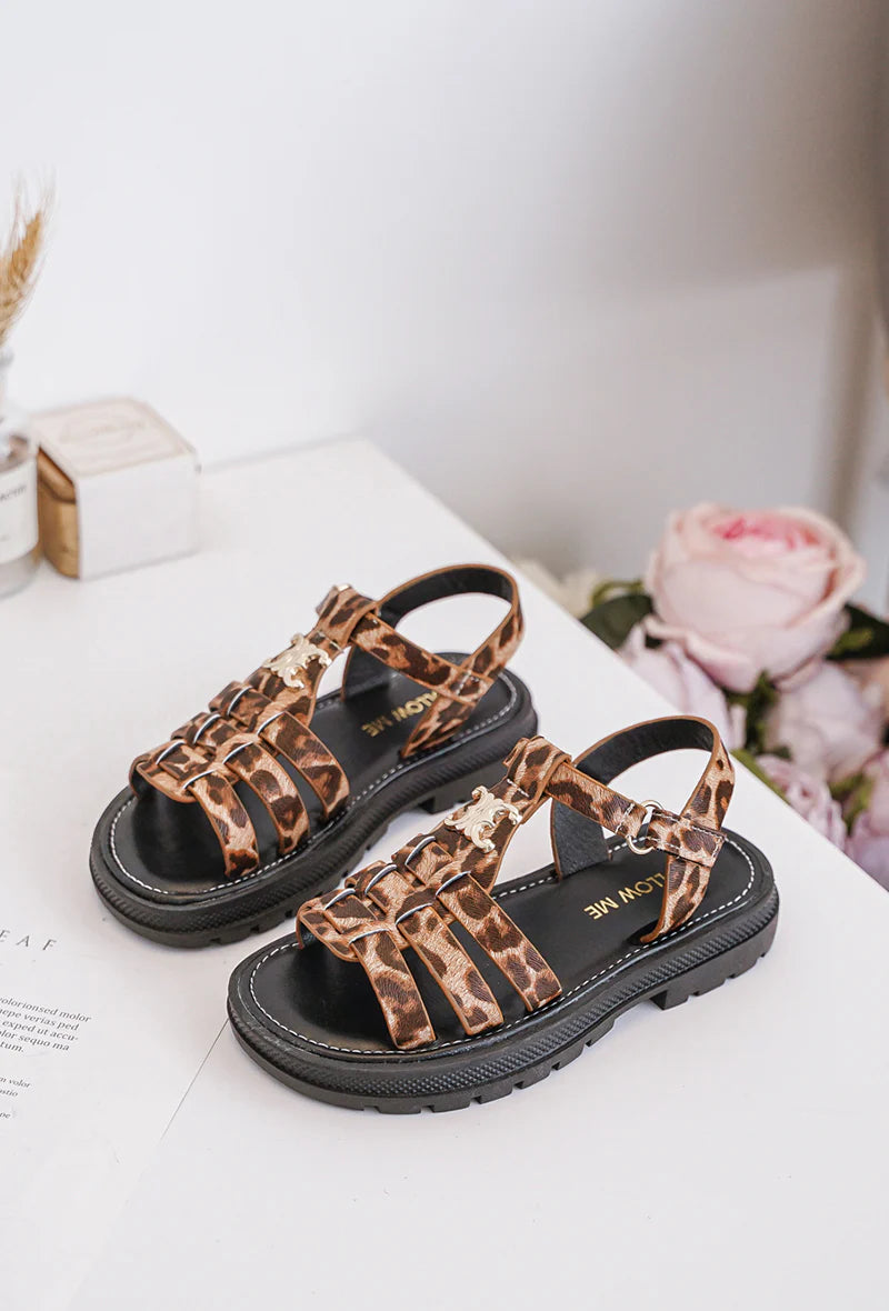 sandale Miko Léopard