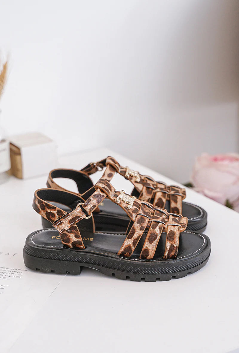 sandale Miko Léopard