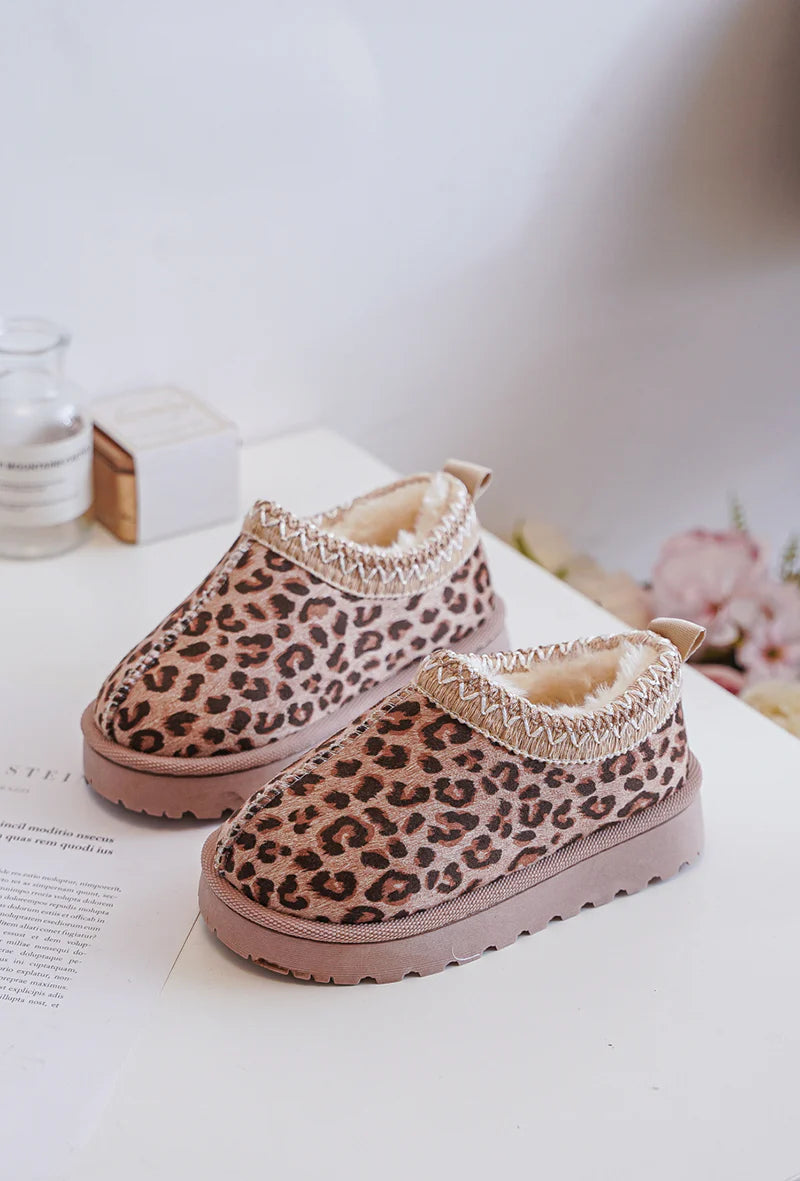 Bottine Inès Léopard basse